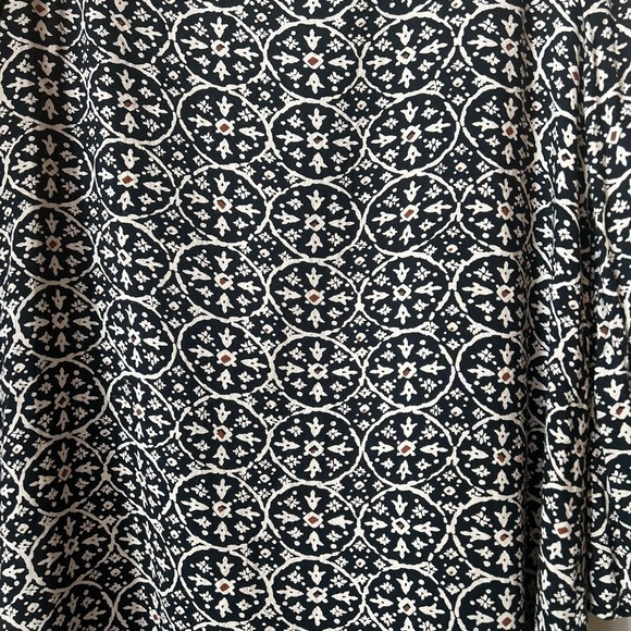 Amuse Society Barcelona Long Sleeve Paisley Mini Kimono Sleeve Dress Size S - Picture 7 of 11